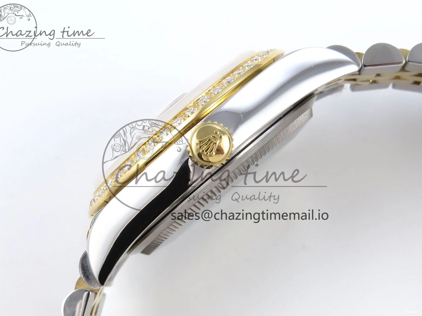 JARF DateJust Diamonds Steel Bracelet Silver 1:1 904L Jubilee Edition Roman Dial on 31 YG 278383RBR Best SS HZ2236 0521